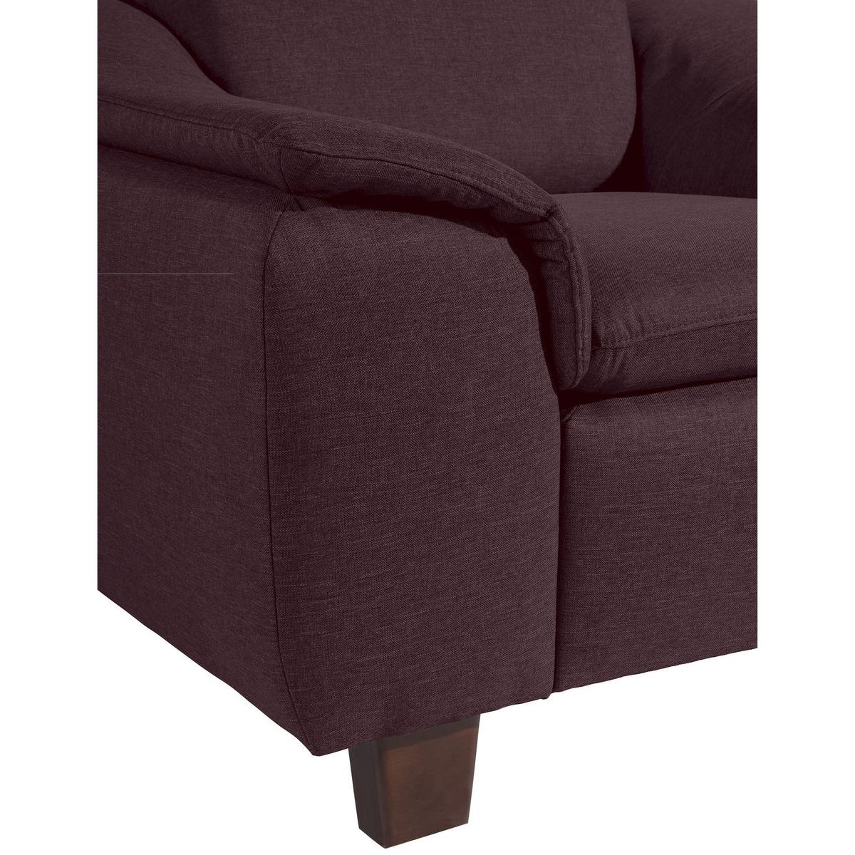 POLSTERSESSEL Kaylil Flachgewebe burgund - Bordeaux, Kunststoff (87/82/100cm) - 58aufmkessel