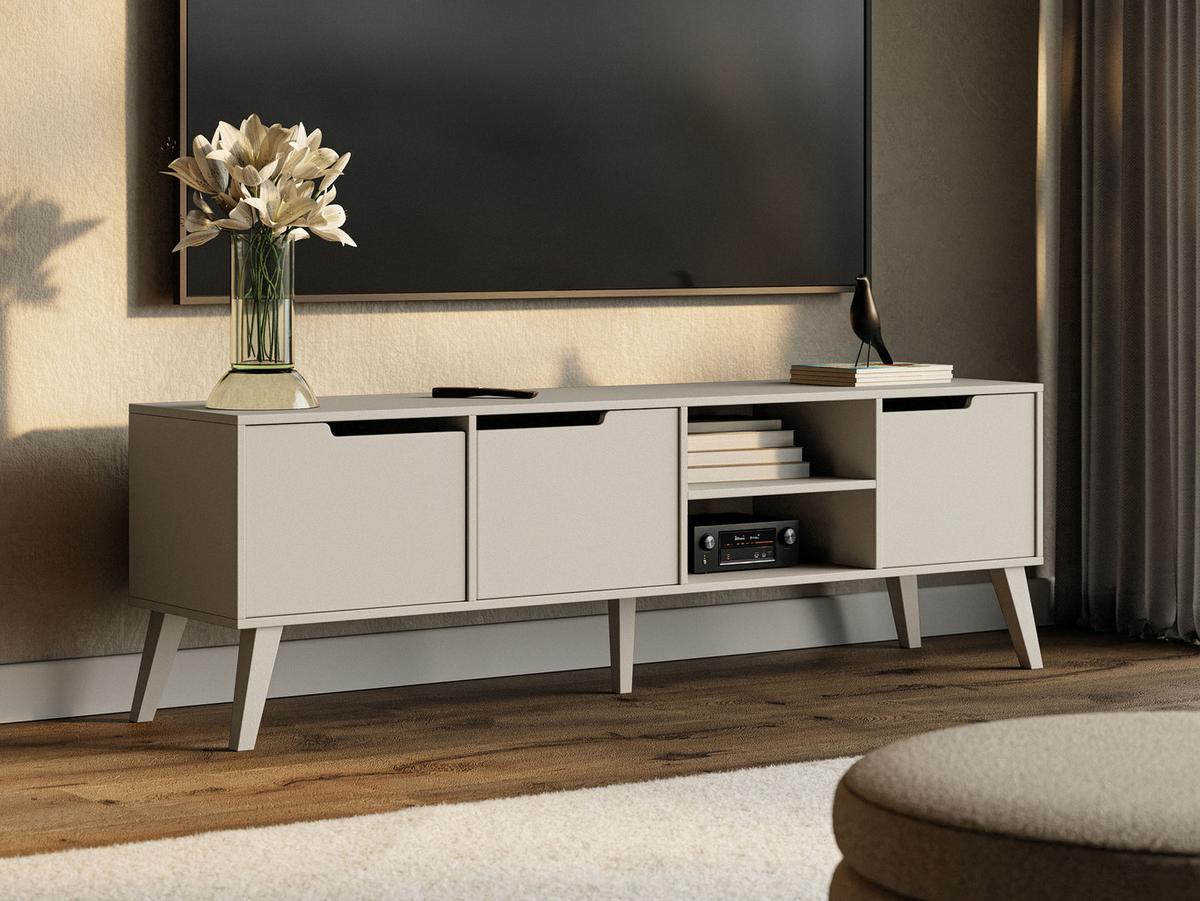 TV-LOWBOARD Nordelo 180 - Kaschmir, Holz/Holzwerkstoff (180/55/40cm) - MIRJAN24