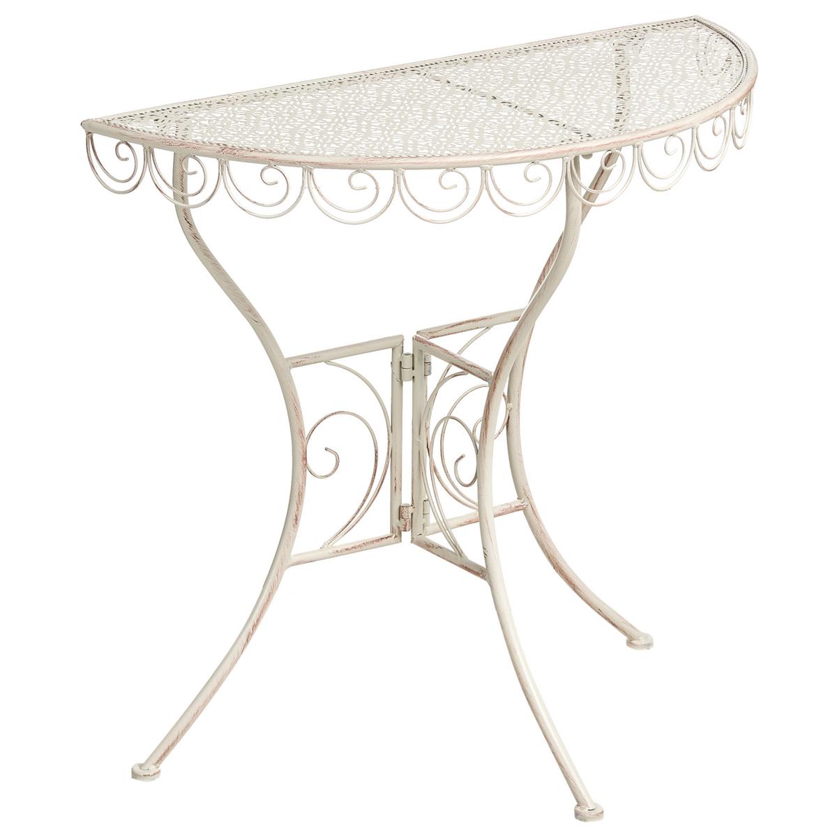 BISTRO-SET Beige Juina - Beige, Metall - Beliani