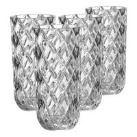 VASEN Luca transparent 19,5 cm 4er Set - Transparent, Glas (9.5/19.5cm) - Ritzenhoff Breker