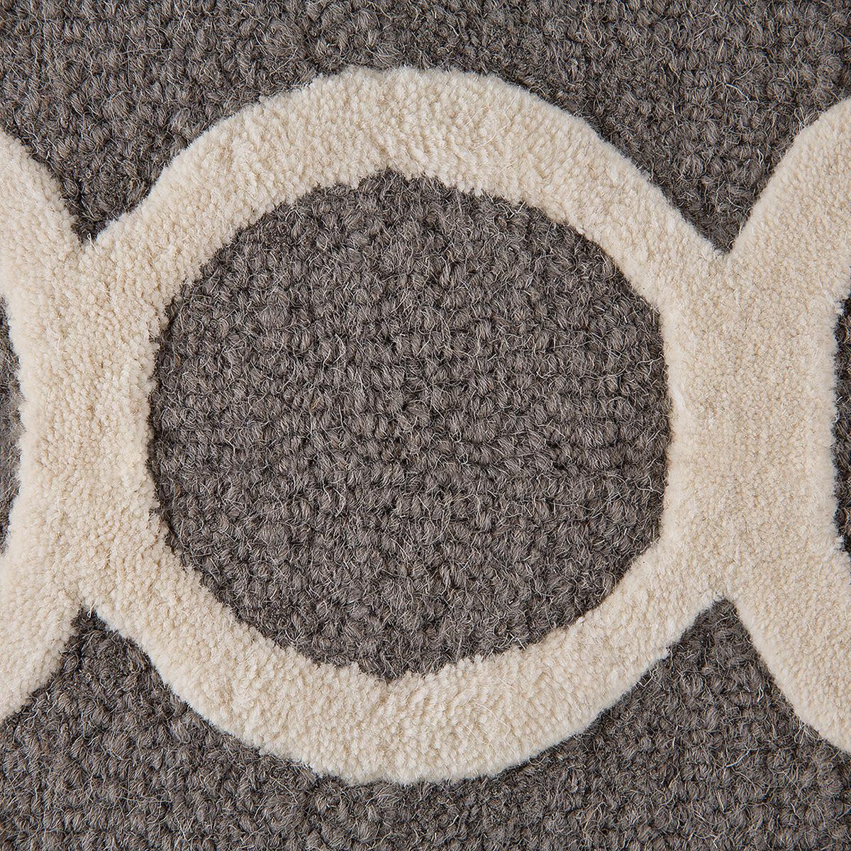 KURZFLOR-TEPPICH Zile 230/160 cm - Grau, Textil (160/230cm) - Beliani
