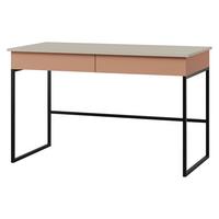 SCHREIBTISCH Lorin LO10 - Kaschmir/Rosa, Holzwerkstoff (60/125/76cm) - MIRJAN24