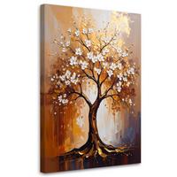 LEINWANDBILD Natur und Botanik 20x30cm - Braun, Textil (20/30cm) - Feeby