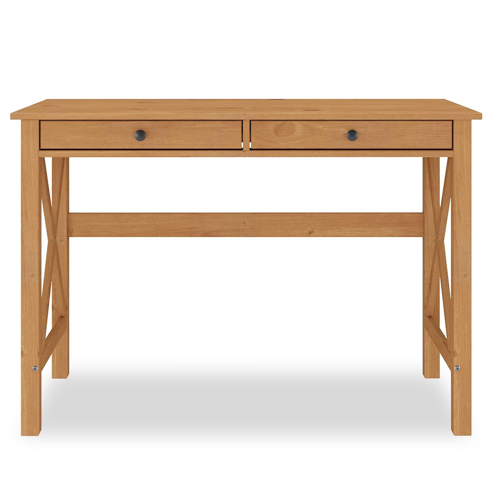 SCHREIBTISCH ADRIAN Eiche - Eichefarben, Holz (50/110/76cm) - IDIMEX