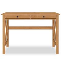 SCHREIBTISCH ADRIAN Eiche - Eichefarben, Holz (50/110/76cm) - IDIMEX