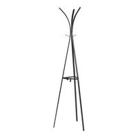 GARDEROBENSTÄNDER Vevelstad - Schwarz, Metall (52.5/181/52.5cm) - [en.casa]
