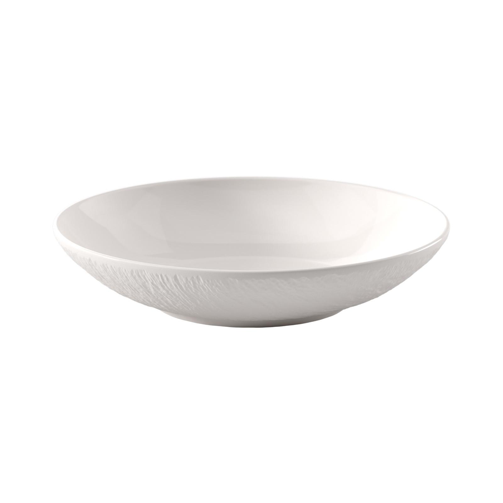 SCHALE Manufacture Ice weiß ø 23,5 cm - Weiß, Keramik (23.5cm) - Villeroy & Boch
