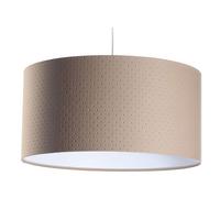 HÄNGELEUCHTE Weiß 50/25 cm - Beige/Weiß, Kunststoff (50/0.8/25cm) - ONZENO