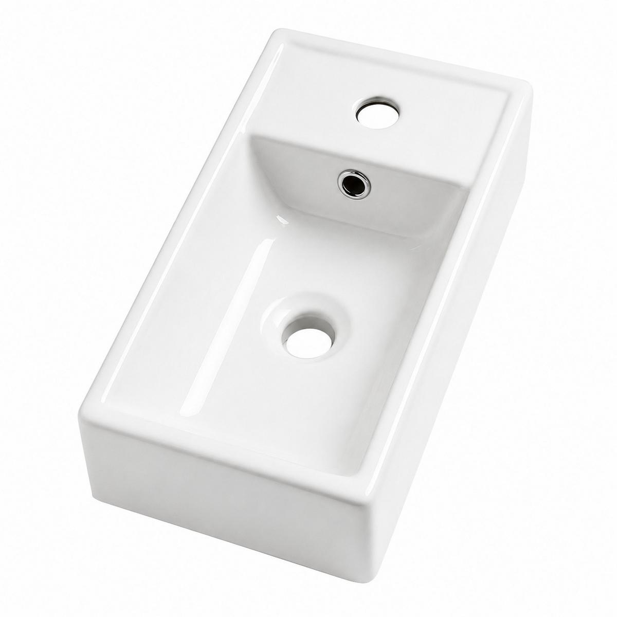 GÄSTE-WC-MÖBELSET Bosco 2 Teile Cashmere - 40 x 22 x 68 cm - Kaschmir, Holz (40/68/22cm) - Badplaats