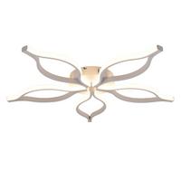 LED DECKENLEUCHTE Ielwynne 80/38/6 cm - Weiß, Metall (80/38/6cm) - ZMH