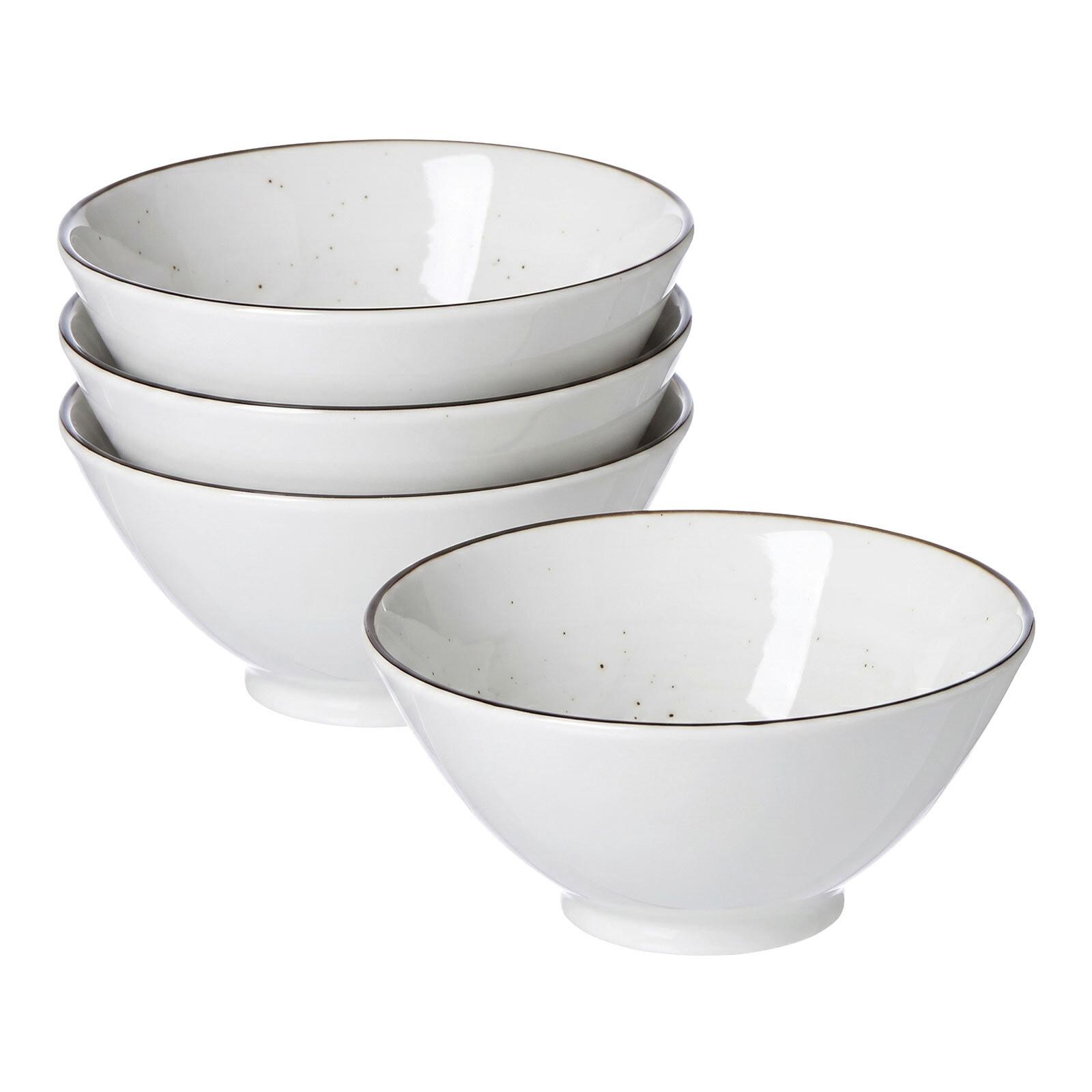 SERVIERSCHALEN Cosmo grau ø 17,5 cm 4er Set - Grau, Keramik (17.5cm) - Ritzenhoff Breker