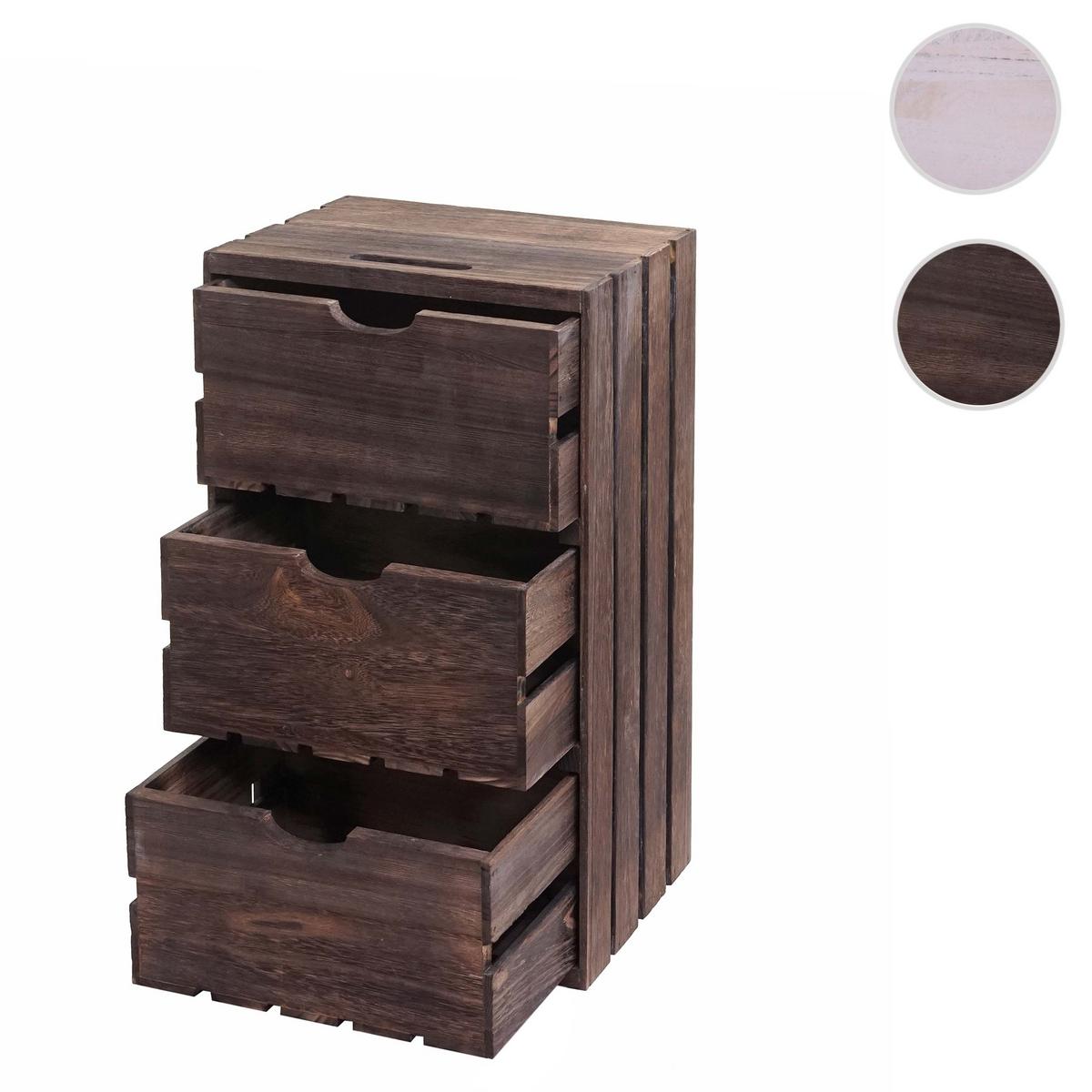 KOMMODE Braun - Braun, Holz (32/53/26cm) - MCW