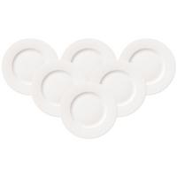 FRÜHSTÜCKSTELLER For Me weiß ø 21,5 cm 6er Set - Weiß, Keramik (21.5cm) - Villeroy & Boch