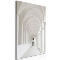 KUNSTDRUCK Grau 40/60 cm - Schwarz/Grau, Textil (40/60cm) - KUNSTLOFT