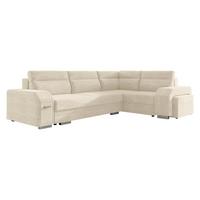 ECKSOFA Alvares, Seite: Rechts - Creme, Holz/Kunststoff (305/205cm) - MIRJAN24
