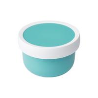FRUCHTBOX MIT GABEL Campus türkis 300 ml - Türkis, Kunststoff (6.7/10.4/6.7cm) - Mepal