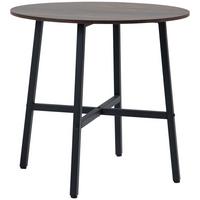 ESSZIMMERTISCH Esstisch Küchentisch für 4 Personen für Esszimmer, Küche, Braun - Braun, Kunststoff (80/80/76cm) - HOMCOM