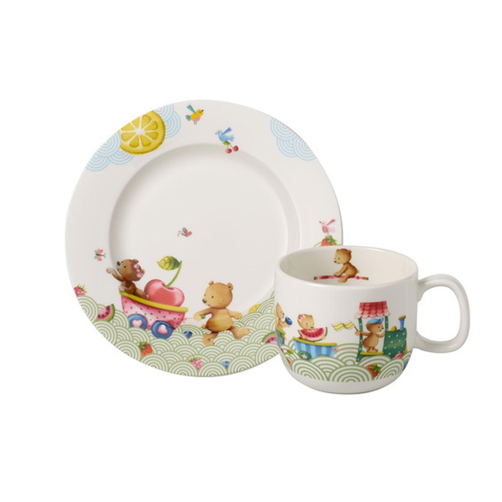 FRÜHSTÜCKSSET Hungry as a Bear bunt 2er Set - Multicolor, Keramik (2/2/2cm) - Villeroy & Boch
