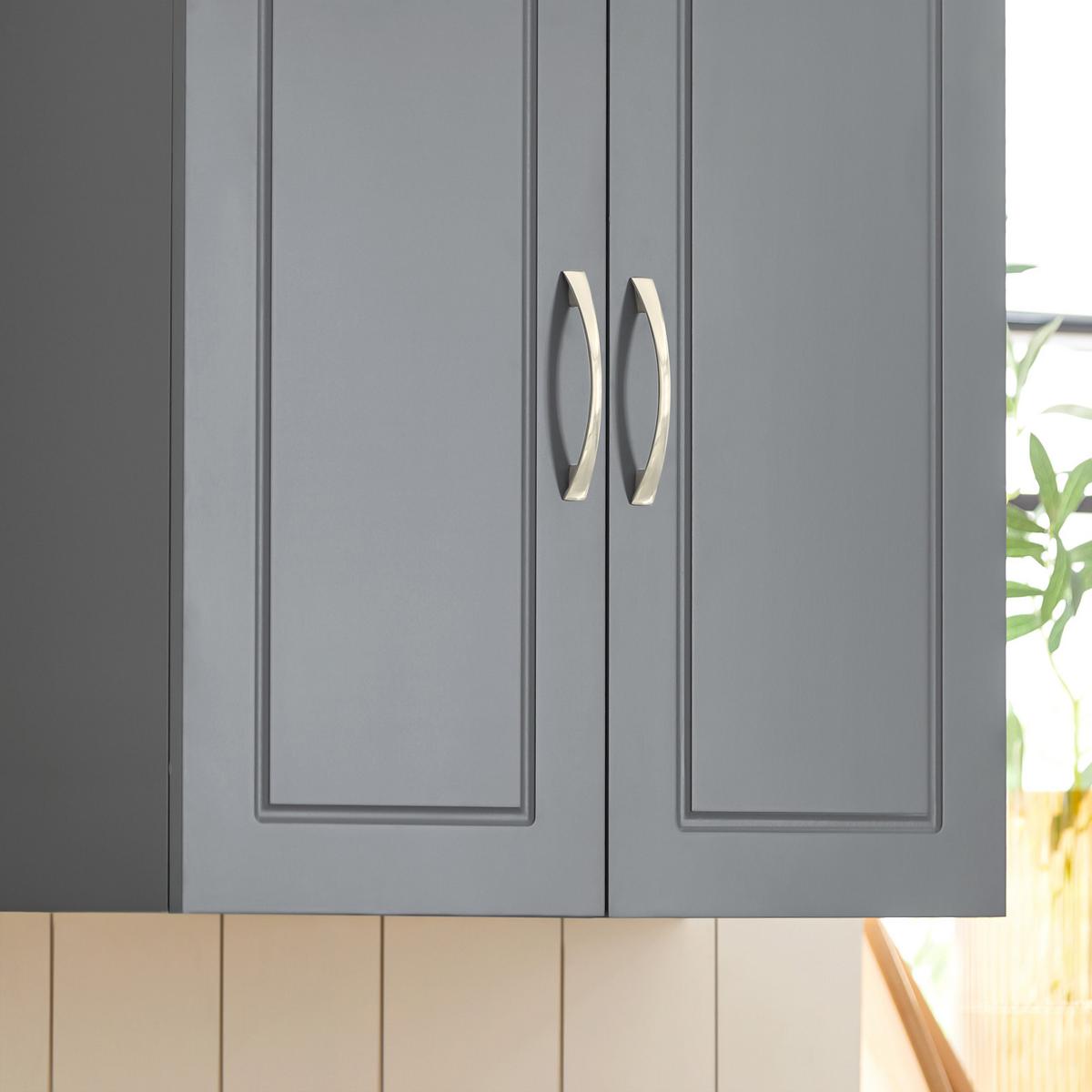 HÄNGESCHRANK Dunkelgrau - Grau, Holzwerkstoff (60/60/30cm) - SoBuy