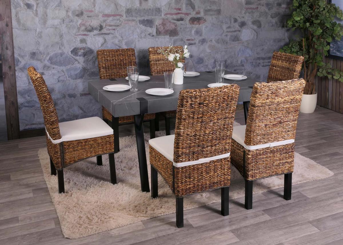 ESSZIMMERSTUHL Dunkelbraun 2er-Set - Dunkelbraun/Braun, Holz (46/96/41cm) - MCW