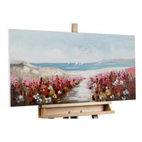 ACRYLBILD HANDGEMALT 100/50 cm - Multicolor, Holz/Textil (100/50cm) - KUNSTLOFT