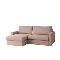 ECKSOFA Bendik In Poso - Aubergine, Holzwerkstoff/Textil (224/140cm) - Fun Möbel