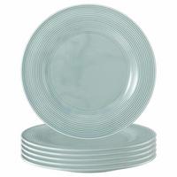 SPEISETELLER Beat Color Glaze Arktisblau ø 27,7 cm 6er Set - Blau, Keramik (27.7cm) - Seltmann Weiden