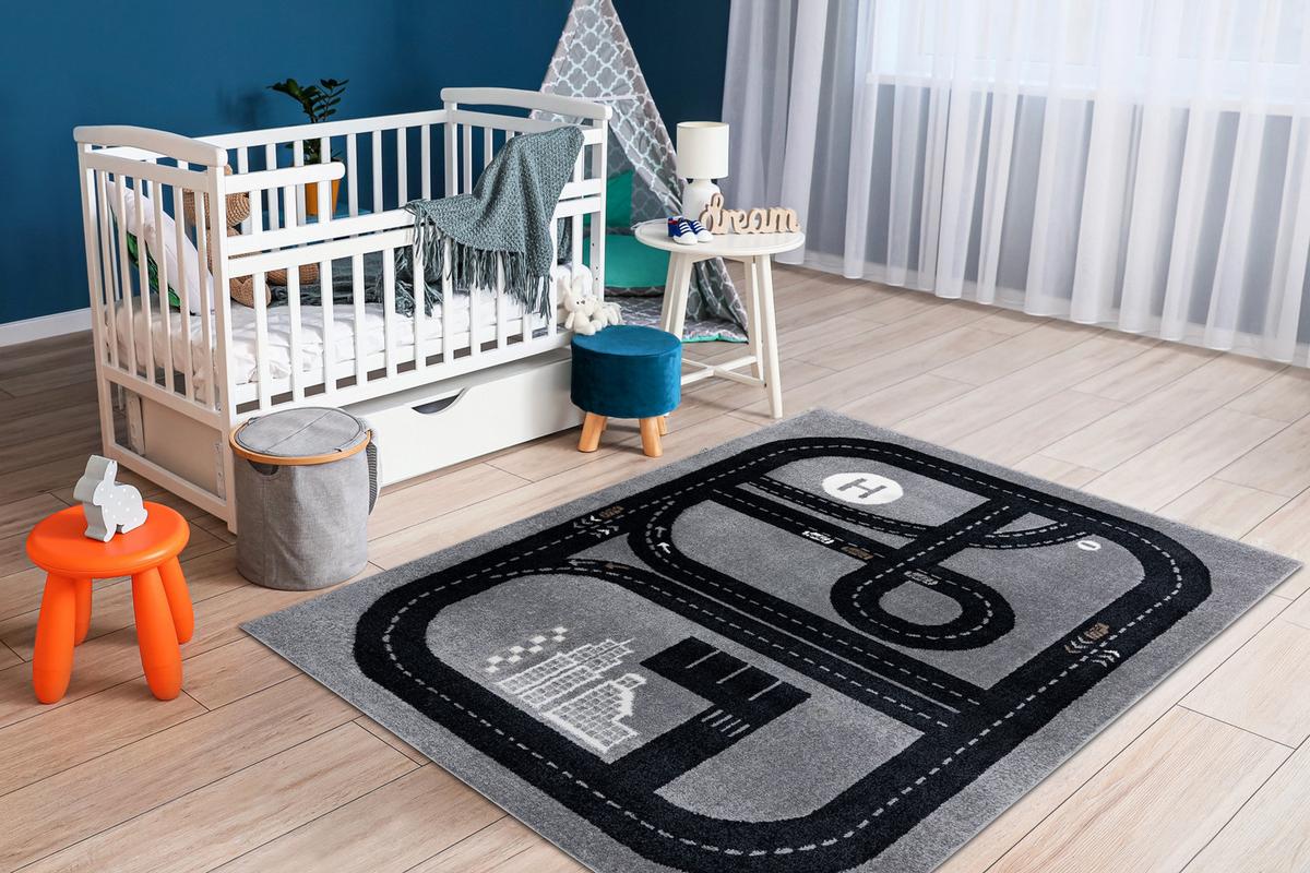 TEPPICH Fun 200/290 cm - Grau, Textil (200/290cm) - rugsX