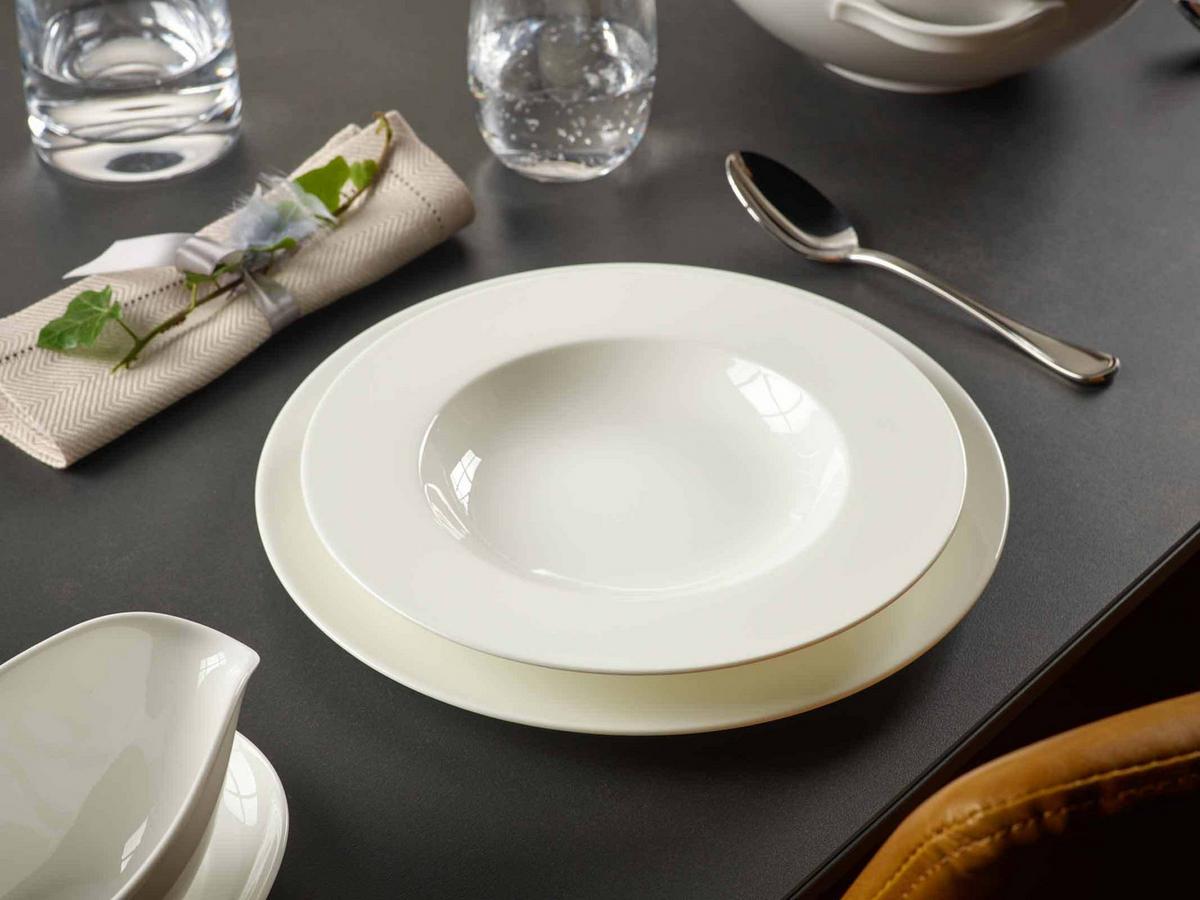 KOMBISERVICE Anmut weiß 30-tlg. - Weiß, Keramik (2/2/2cm) - Villeroy & Boch