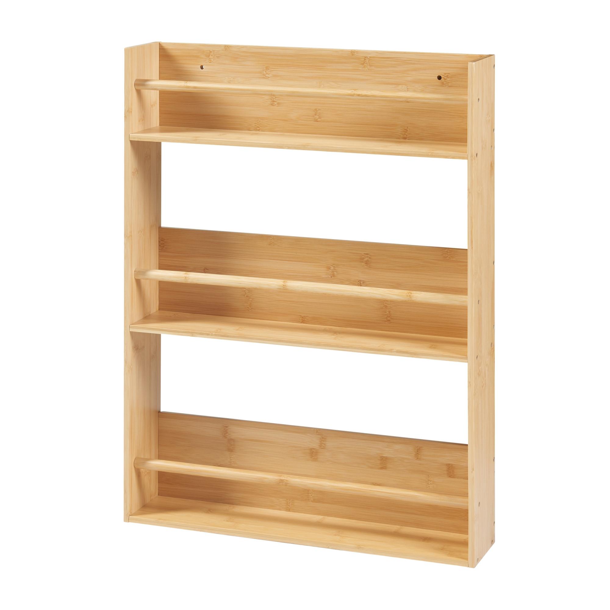 WANDREGAL Hareid - Naturfarben, Naturmaterialen (60/80/12cm) - [en.casa]