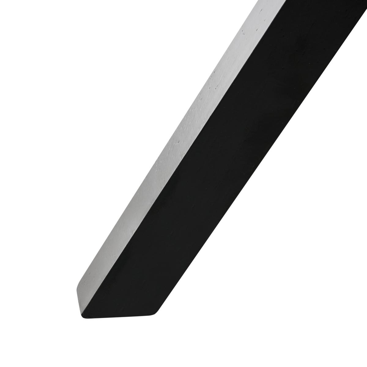 ESSZIMMERSTUHL 2er-Set Hellbraun Hedley - Hellbraun/Schwarz, Textil (48/86/58cm) - Beliani