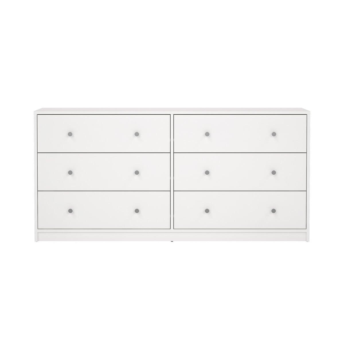 KOMMODE Weiß - Weiß, Holzwerkstoff (143/68/32cm) - ebuy24