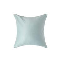 BIO-KISSENBEZUG Satin, Fadendichte 400 - Hellblau, Textil (40/40cm) - Homescapes