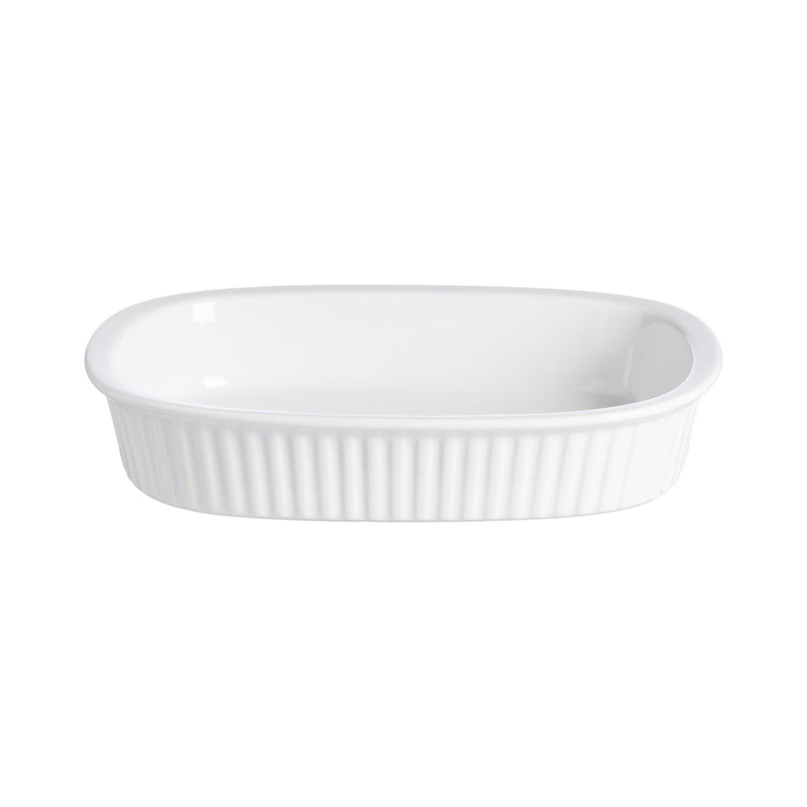 AUFLAUFFORM Bianco weiß 27 x 19 cm - Weiß, Keramik (27/19/5cm) - Ritzenhoff Breker