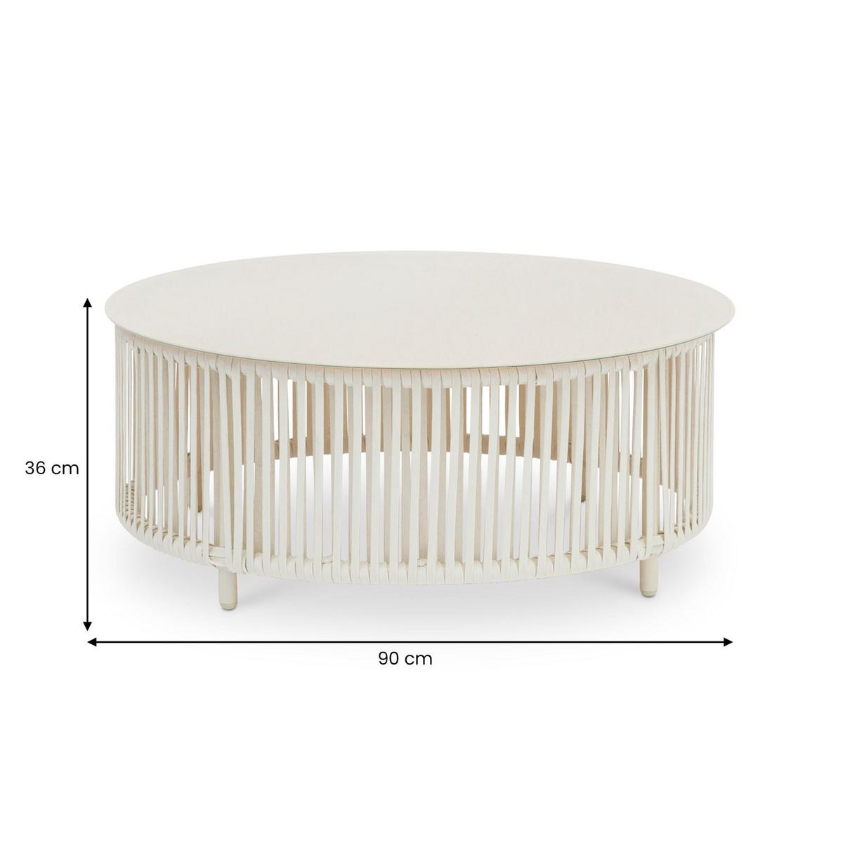 OUTDOOR SOFA KULO - Beige, Textil - IDIMEX