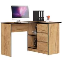 SCHREIBTISCH Eiche Craft 77/124/85 - Eiche San Remo, Holzwerkstoff (124/85/77cm) - RAUMHIRSCH FURNITURE