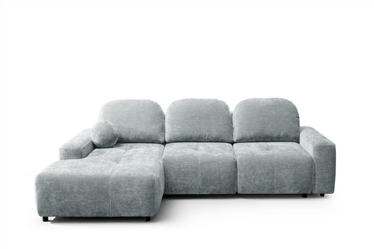 ECKSOFA Argos In Vibe - Blaugrau, Holzwerkstoff/Textil (170/267cm) - Fun Möbel