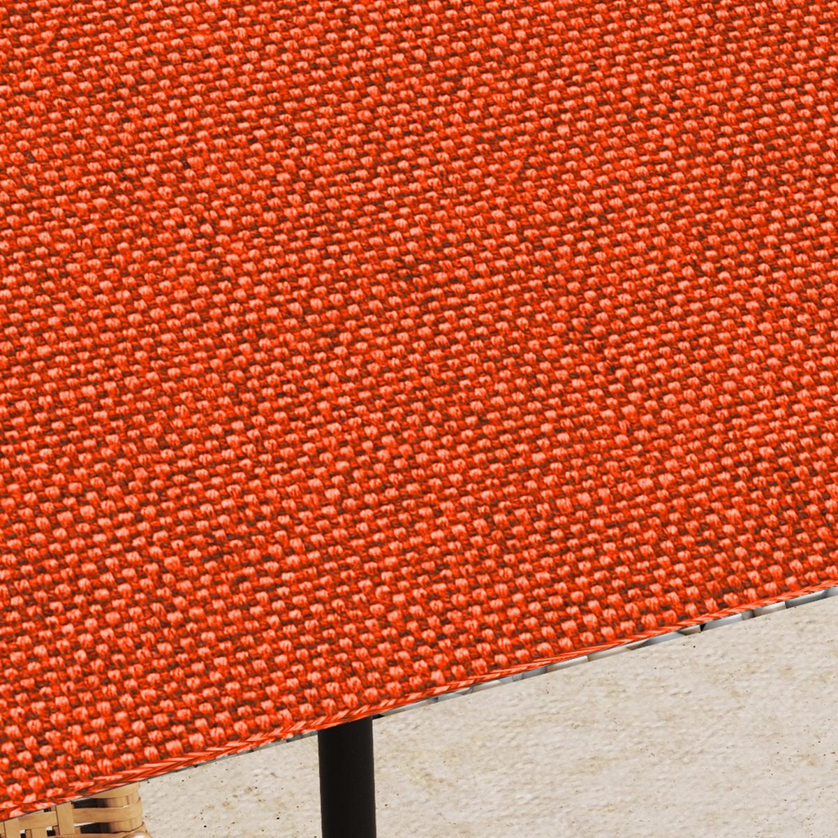 PAVILLONDACH, Sonnenschutz, Orange - Orange, Kunststoff (298/1/298cm) - Outsunny