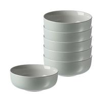 MÜSLISCHALEN Jasper Mint ø 14.0 cm 6er Set - Mintgrün, Keramik (14cm) - Ritzenhoff Breker