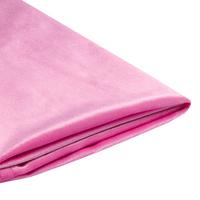 BETTRAHMENBEZUG Samtstoff 90/200 cm Fuchsia Fitou - Pink, Textil (100/214cm) - Beliani