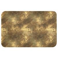 BADEMATTE Antik - Metallic-Look - Gold 60x40 cm - Goldfarben, Textil (60/40cm) - OnlyWow