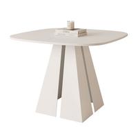 AUSZIEHTISCH ZELO 120/60/76 cm, Weiß - Weiß, Holzwerkstoff/Metall (60/120/76cm) - Idohome