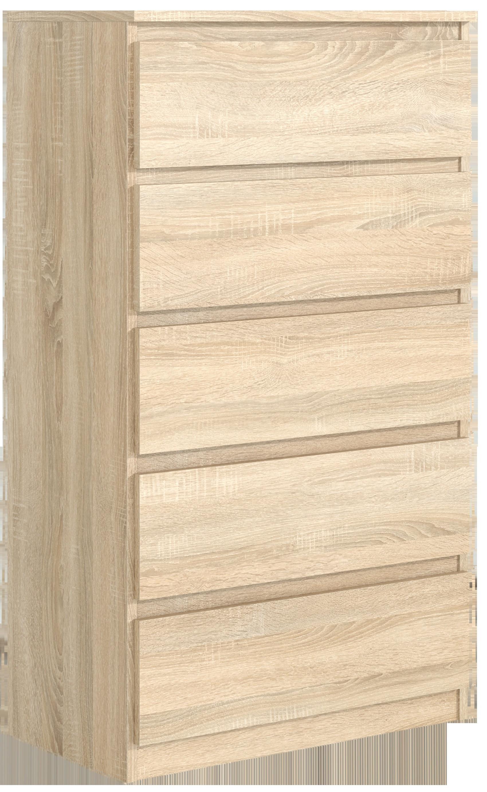 KOMMODE Sonoma 70/125/39 - Sonoma Eiche, Holzwerkstoff (70/125/39cm) - RAUMHIRSCH FURNITURE
