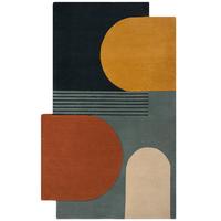 TEPPICH aus Wolle HALLEIN in Bunt, geometrisch-abstrakt, 200 x 290 cm - Multicolor, Textil (290/200cm) - KADIMA DESIGN