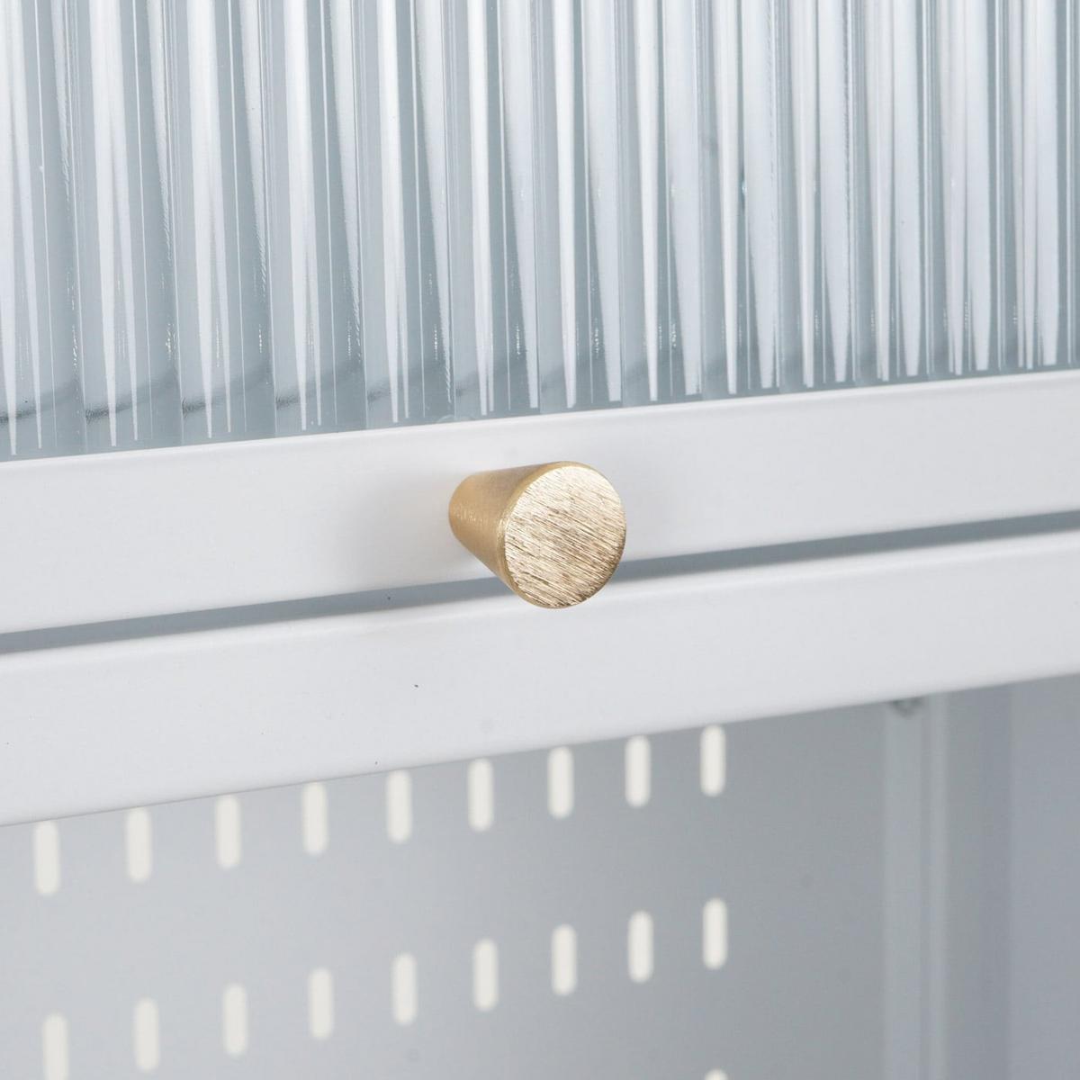 HIGHBOARD Weiß - Weiß, Metall (54/182/40cm) - MCW
