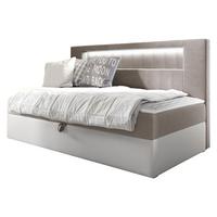 BOXBETT Gold Junior 2 - H3 - Creme/Weiß, Holz (90/200cm) - MIRJAN24