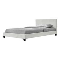 POLSTERBETT Albacete - Weiß, Textil (140/200cm) - Corium