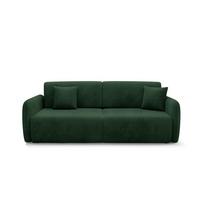 SOFA Dora 3 Sitzplätze Tannengrün - Grün, Holz (233/92/110cm) - Petits-meubles