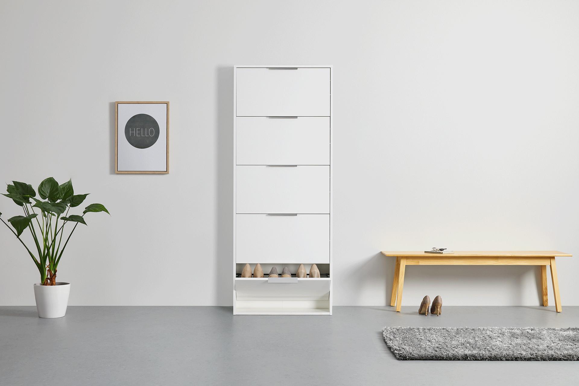 Schuhkipper weiß günstig bei mömax