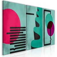 KUNSTDRUCK Bunt 120/60 cm - Multicolor, Textil (120/60cm) - KUNSTLOFT